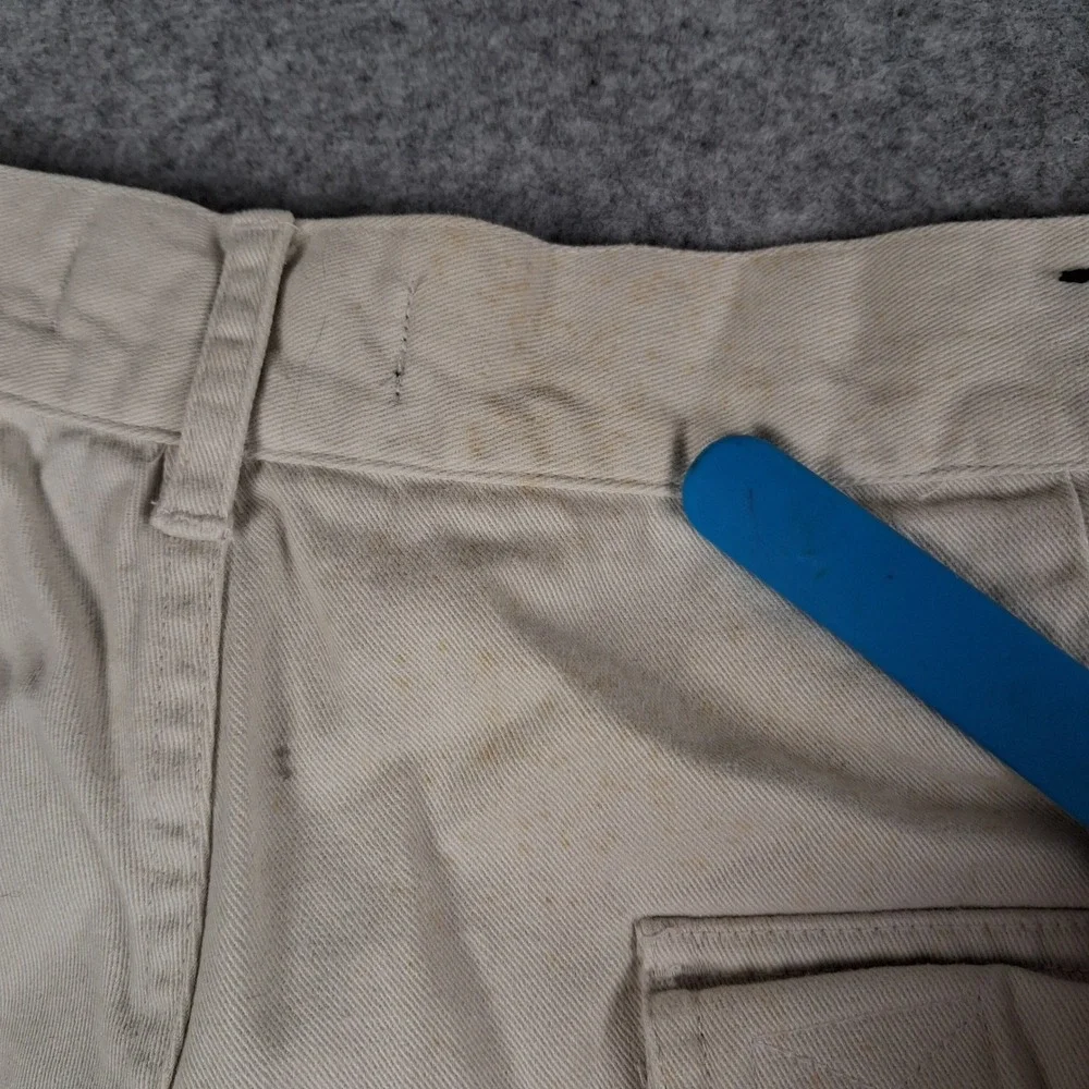 Firethorn Sport Cargo Shorts‎ Mens 38 Tan Cotton Twill Multi Pocket Casual